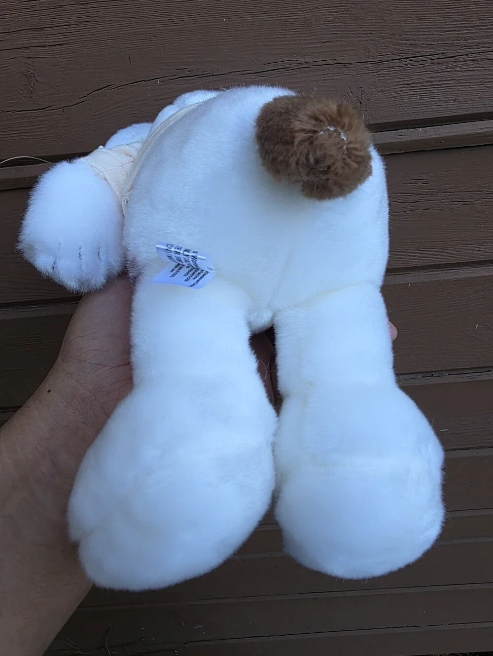 Peanuts Marbles Dog Plush SNOOPY Brother Brown Spots Cedar Fair